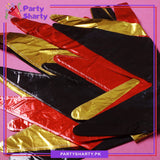 100pcs Red, Black & Metallic Golden Balloon Garland Arch Kit For Party Event Decoration