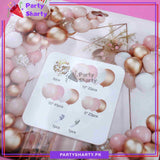 100pcs Retro Pink, Sand White, White & Metallic Golden Balloons Garland Kit for Party Decorations and Celebration