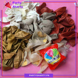 100pcs Retro Pink, Sand White, White & Metallic Golden Balloons Garland Kit for Party Decorations and Celebration