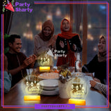 3D Ramadan Kareem LED light Lamp Decorative Led Table Lamp For Ramadan Decorations