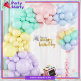 70pcs Rainbow Pastel Color Balloon Garland Kit For Birthday Party and Event Decoration
