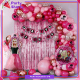 75pcs Barbie Balloon Theme Set For Barbie Theme Party Event Decoration and Celebration
