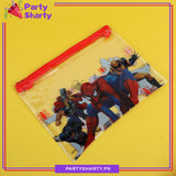 A5 Size Spiderman Theme Character Pouch for Birthday Gift and School Going Kids