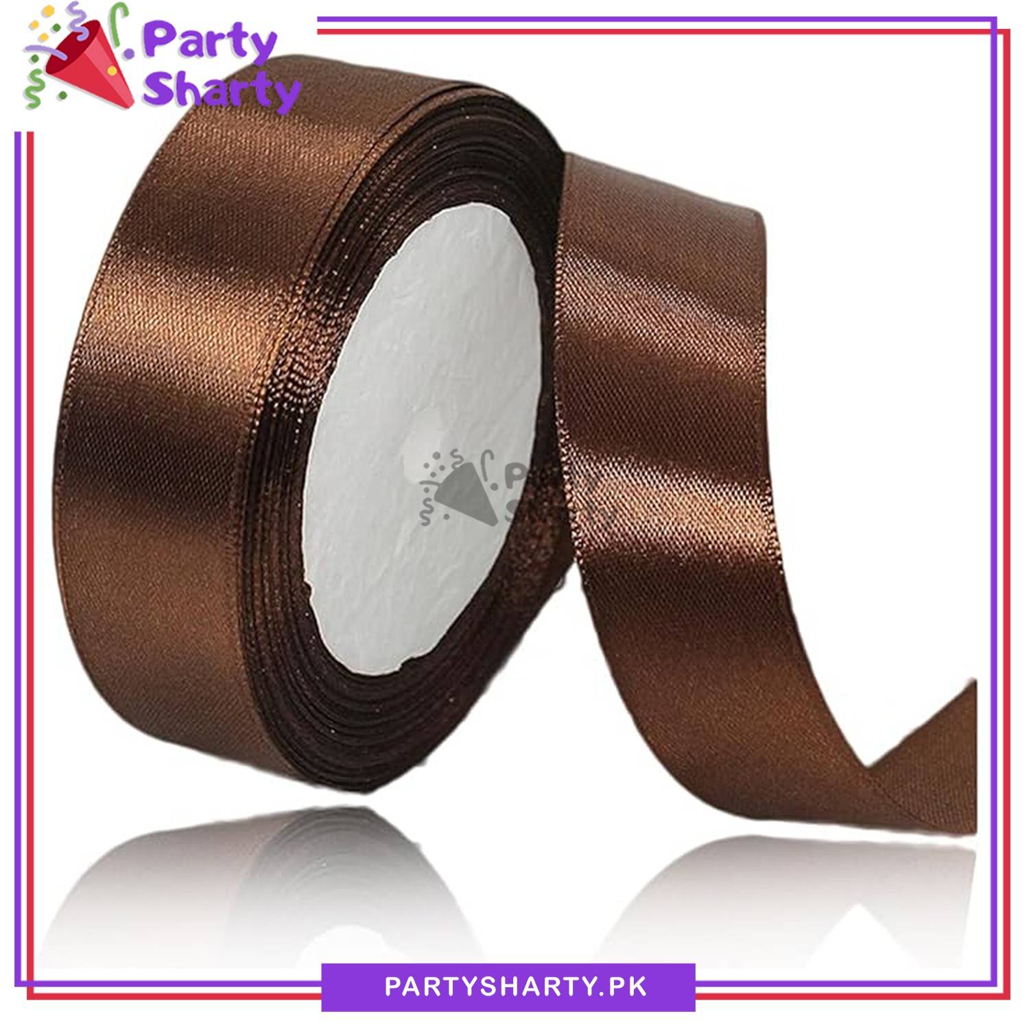 1/2 inch Satin Ribbon Roll For Birthday, Anniversary, Bridal Shower, Baby Shower and Gift Decoration