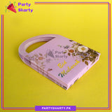 Cute Hand Bag Style Eidi Printed Envelopes (Pack 10) For Eid Celebration