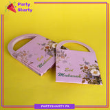 Cute Hand Bag Style Eidi Printed Envelopes (Pack 10) For Eid Celebration