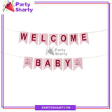 D2 Welcome Baby Card Banner for Welcome Baby Party Decoration & Celebration
