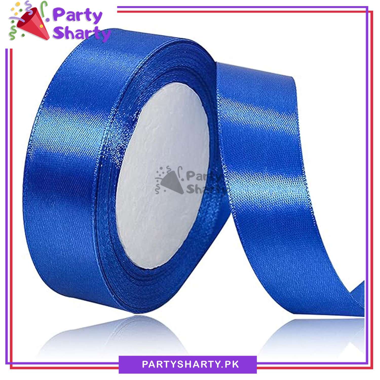 1/2 inch Satin Ribbon Roll For Birthday, Anniversary, Bridal Shower, Baby Shower and Gift Decoration