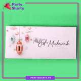 Eid Mubarak Printed Eidi Envelop (Pack 10) For Eid Celebration