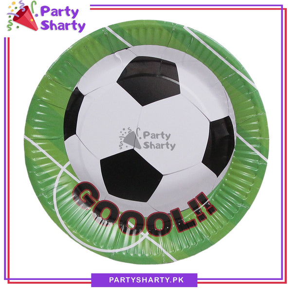 Football Theme Party Disposable Paper Plates for Football Theme Party