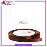 1/2 inch Satin Ribbon Roll For Birthday, Anniversary, Bridal Shower, Baby Shower and Gift Decoration