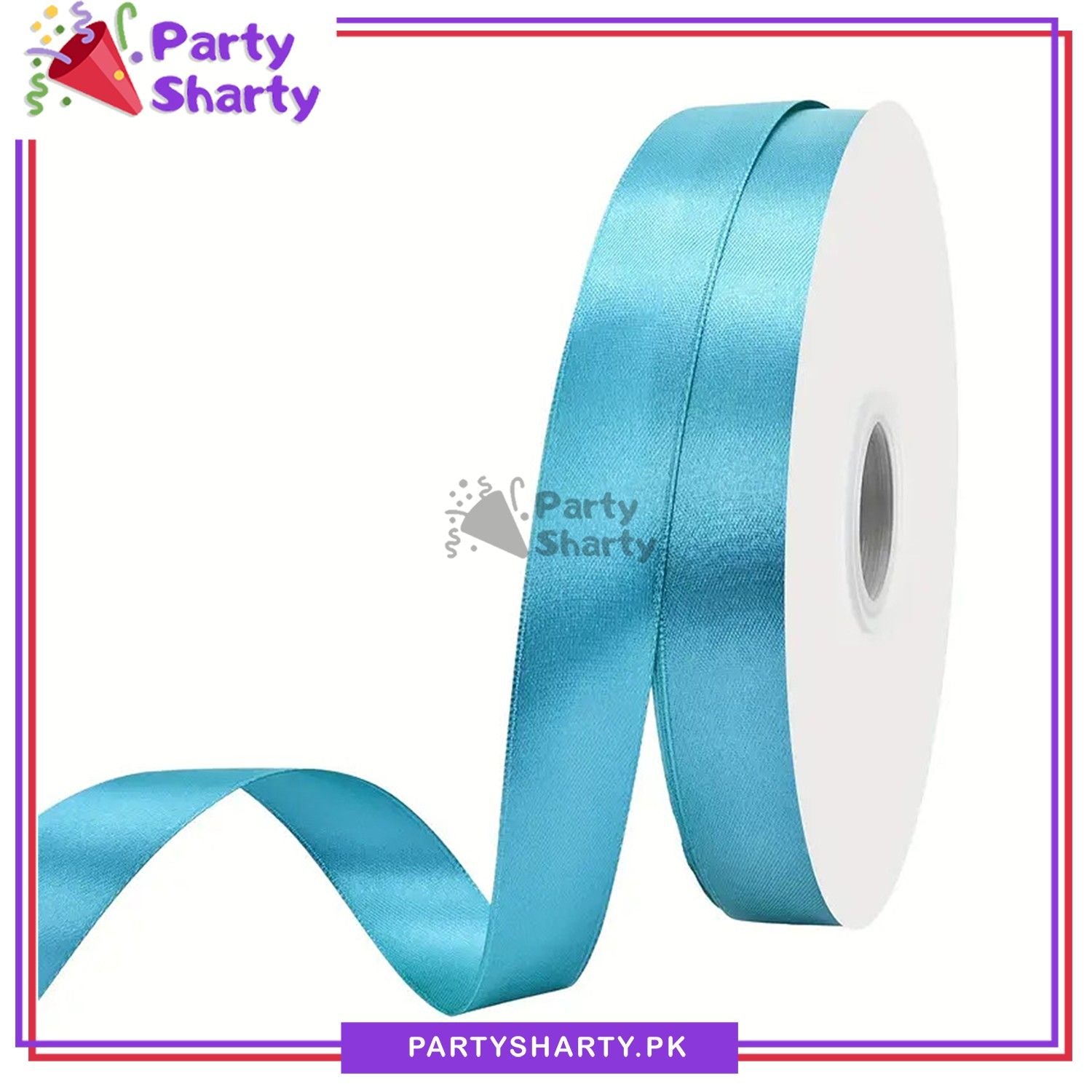 1/2 inch Satin Ribbon Roll For Birthday, Anniversary, Bridal Shower, Baby Shower and Gift Decoration