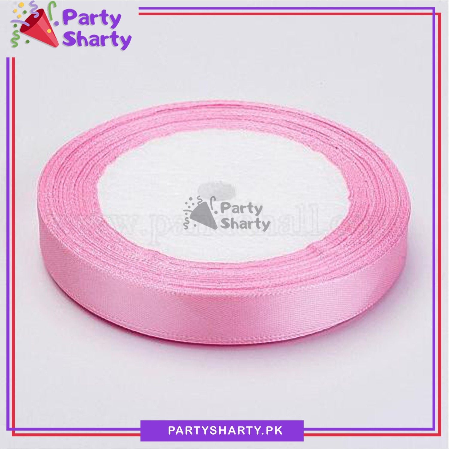 1/2 inch Satin Ribbon Roll For Birthday, Anniversary, Bridal Shower, Baby Shower and Gift Decoration