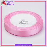 1/2 inch Satin Ribbon Roll For Birthday, Anniversary, Bridal Shower, Baby Shower and Gift Decoration