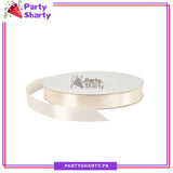 1/2 inch Satin Ribbon Roll For Birthday, Anniversary, Bridal Shower, Baby Shower and Gift Decoration