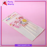 8pcs/Set It's a Girl Theme Cake Topper For Welcome Baby or Baby Shower Party Celebration and Decoration