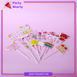 8pcs/Set It's a Girl Theme Cake Topper For Welcome Baby or Baby Shower Party Celebration and Decoration