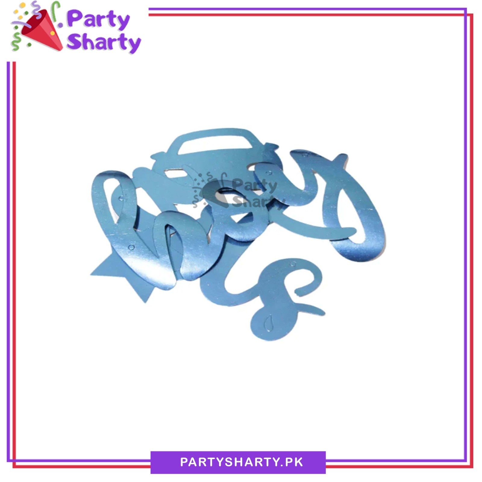 Its a Boy / Girl Card Banner for Welcome Baby Party Decoration and Celebration