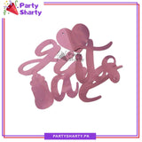 Its a Boy / Girl Card Banner for Welcome Baby Party Decoration and Celebration