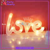 LED Exquisite Love Shape Luminous Lamp Plastic Glowing For Valentine Anniversary Night Light Wedding Birthday Party Decoration