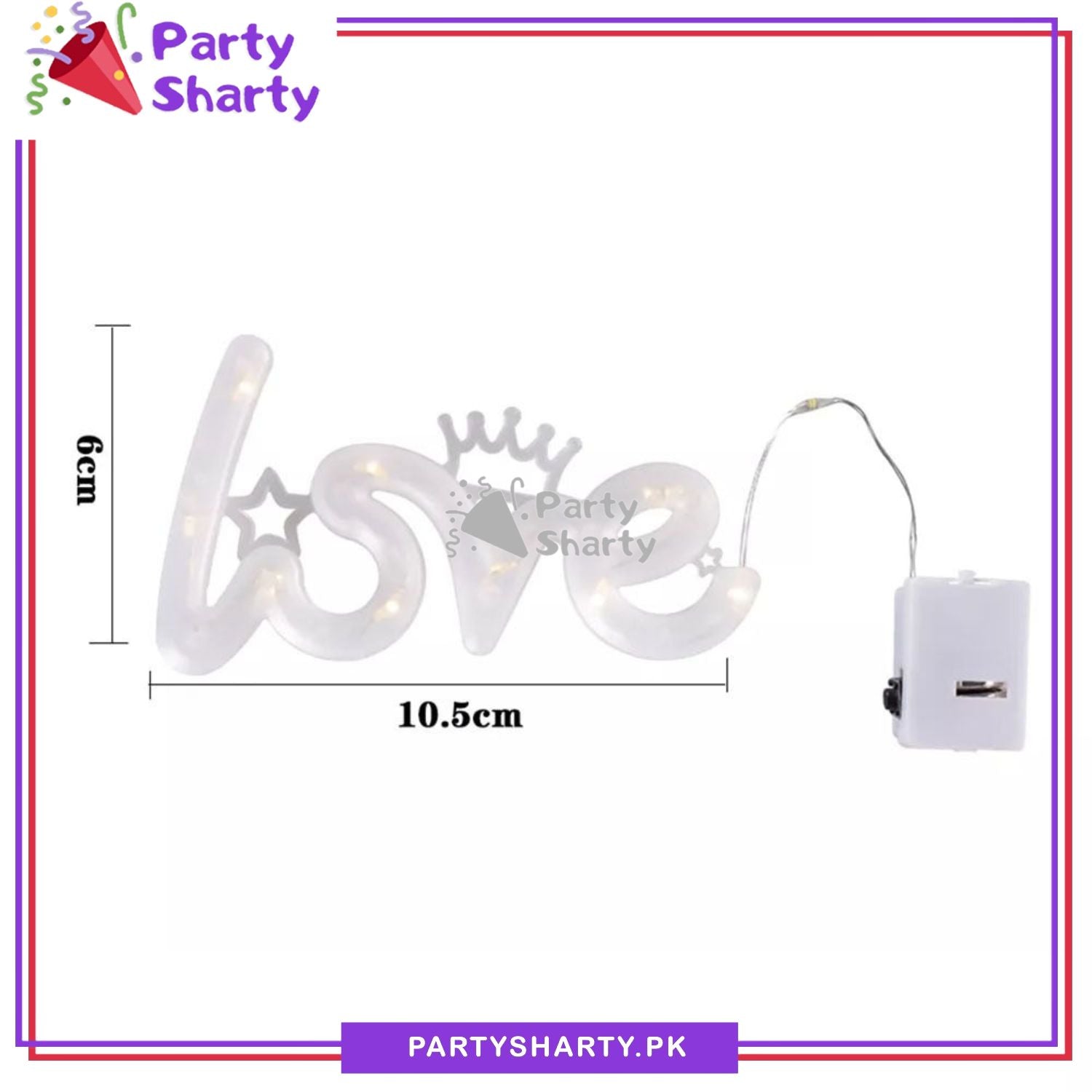 LED Exquisite Love Shape Luminous Lamp Plastic Glowing For Valentine Anniversary Night Light Wedding Birthday Party Decoration