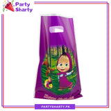 Masha & The Bear Theme Goody Bags Pack of 10 For Theme Birthday Decoration and Celebration
