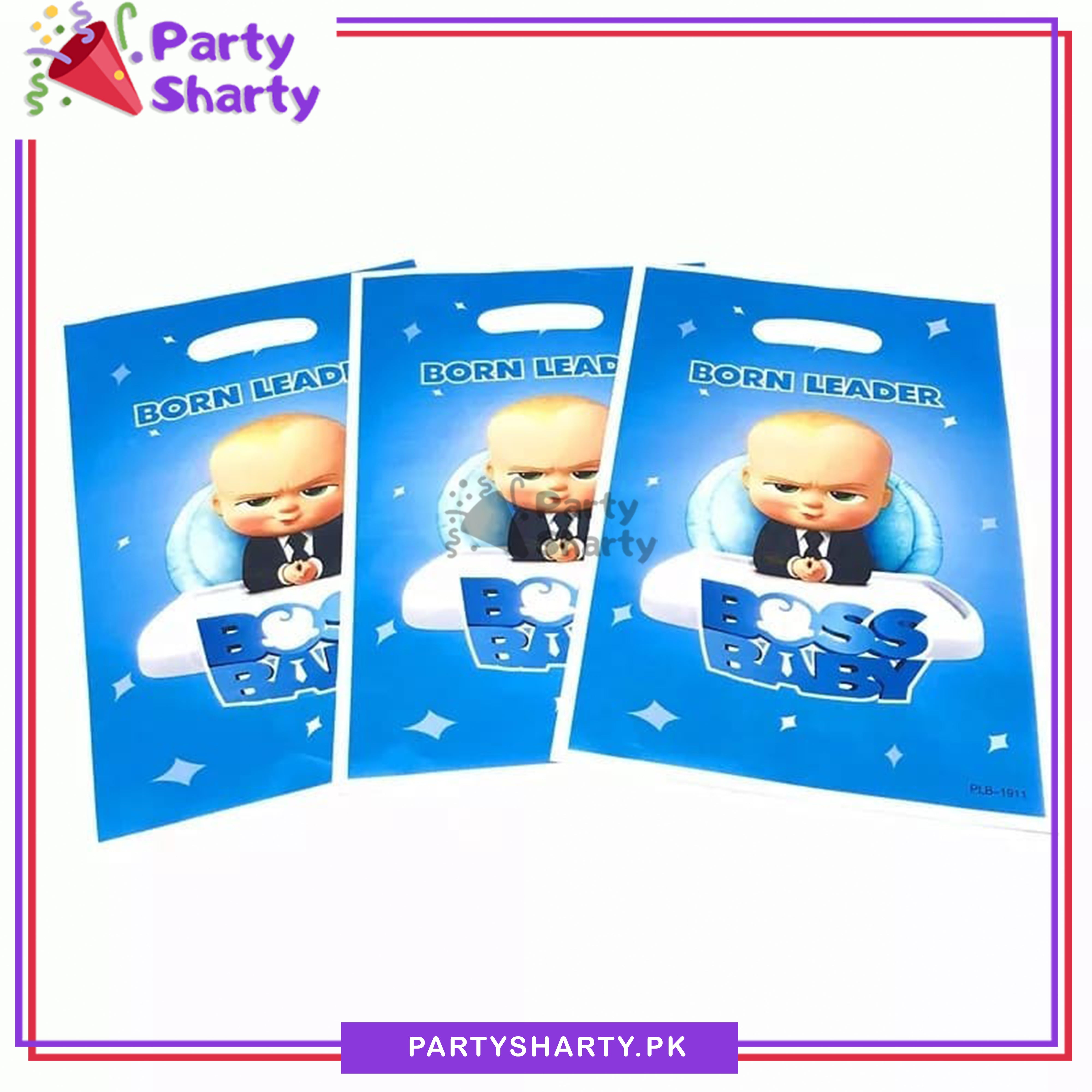 Boss Baby Theme Goody Bags / Loot Bags For Birthday Party Decoration and Celebration