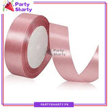 1/2 inch Satin Ribbon Roll For Birthday, Anniversary, Bridal Shower, Baby Shower and Gift Decoration