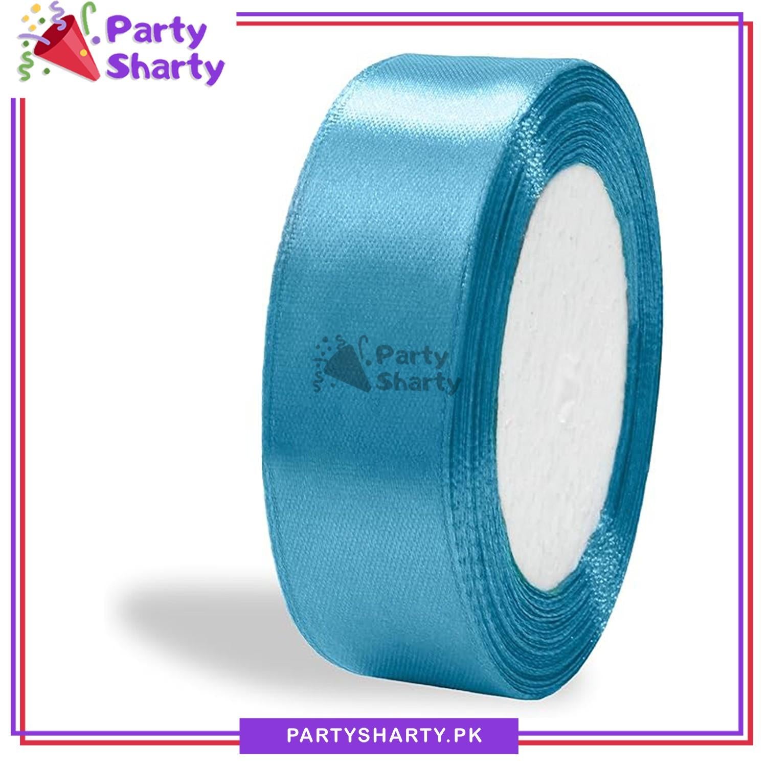 1/2 inch Satin Ribbon Roll For Birthday, Anniversary, Bridal Shower, Baby Shower and Gift Decoration