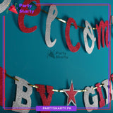 Welcome Baby Boy / Girl Scripted Foamic Banner for Welcome Baby Decoration & Celebration