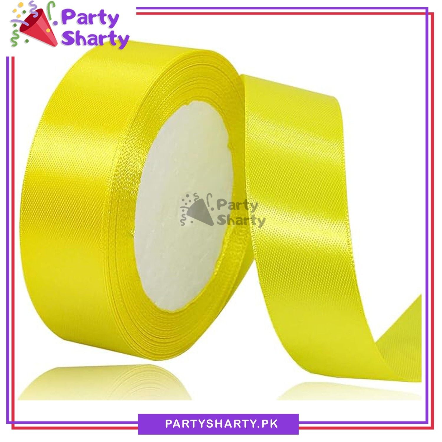 1/2 inch Satin Ribbon Roll For Birthday, Anniversary, Bridal Shower, Baby Shower and Gift Decoration