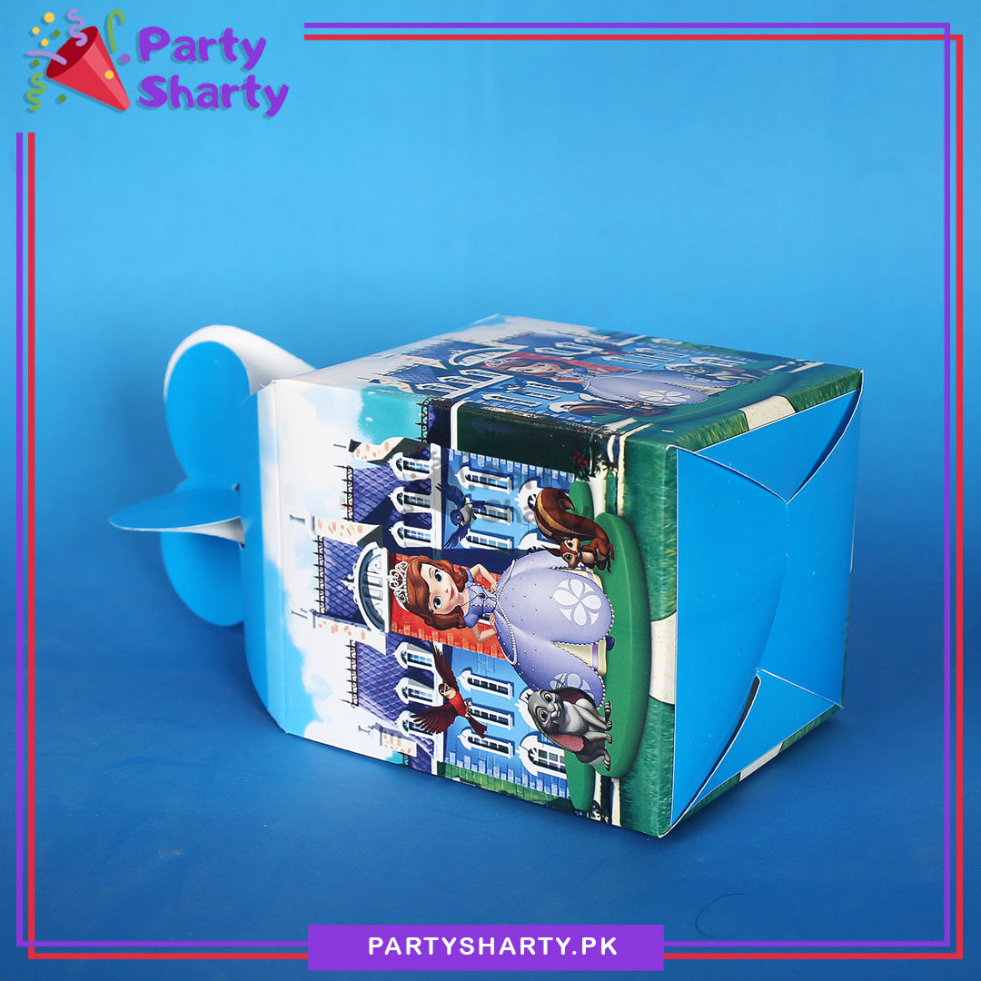 Sofia The First Theme Goody Boxes - Pack of 10 For Birthday Party and Decoration