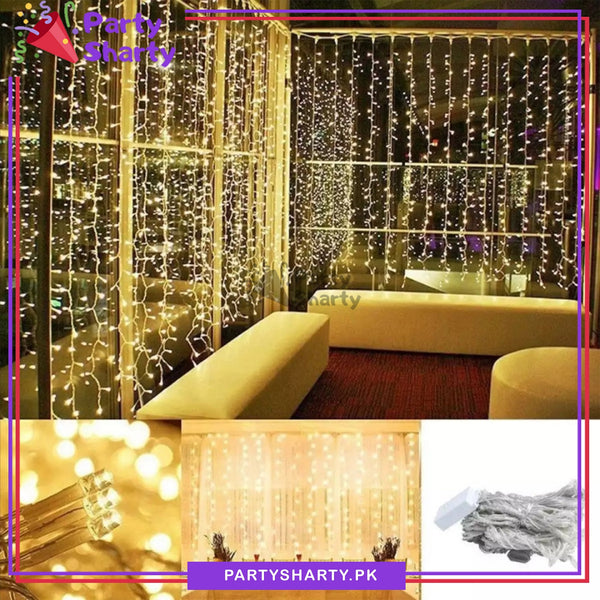 Fairy Light Curtain Lights Electric Operated for Party Celebration & H