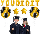 You Did It Balloons Set For Graduation Party Decoration and Celebration