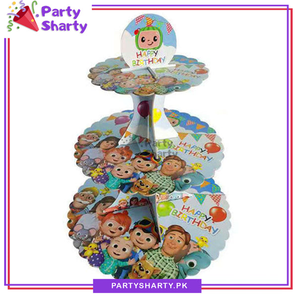 Theme Cupcake Stand For Theme Party Decoration and Celebrati Party Sharty