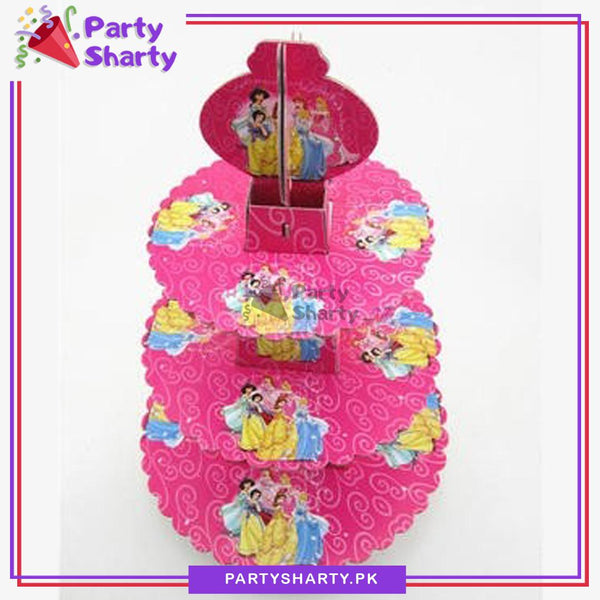 Disney Princess Cupcake Stand For Princess Theme Party Decoration and