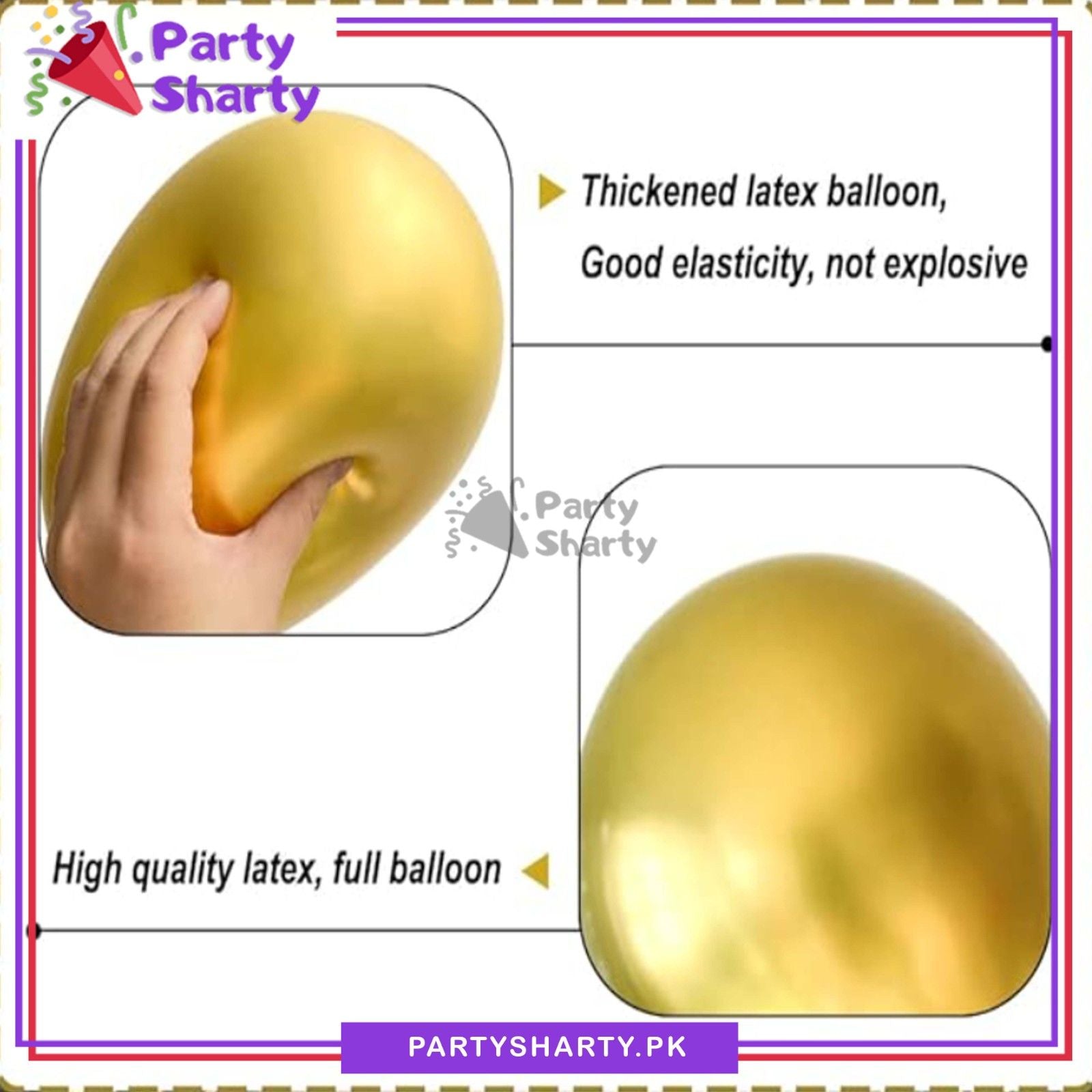 100pcs Apricot & Metallic Golden Balloons Garland Arch Kit For Party Event Decoration