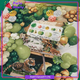 100pcs Jungle Theme Balloons Arch Garland Set For Jungle / Safari Theme Decoration & Celebration