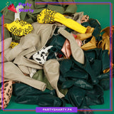 100pcs Jungle Theme Balloons Arch Garland Set For Jungle / Safari Theme Decoration & Celebration