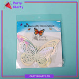 100pcs Butterfly Theme Baby Pink, White & Metallic Silver Balloon Garland Arch Kit For Party Event Decoration