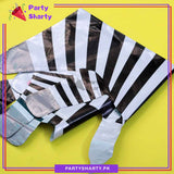 100pcs Dark Green, Sea Green & Golden Balloons with Zebra Foil Balloon Set For Jungle / Safari Theme Decoration