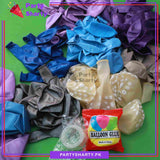 100pcs Frozen Snowflake Balloons Garland Arch For Birthday Party Decoration and Celebration