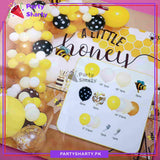 100pcs Honey Bee Theme Balloons Garland For Honey bee Theme Decorations