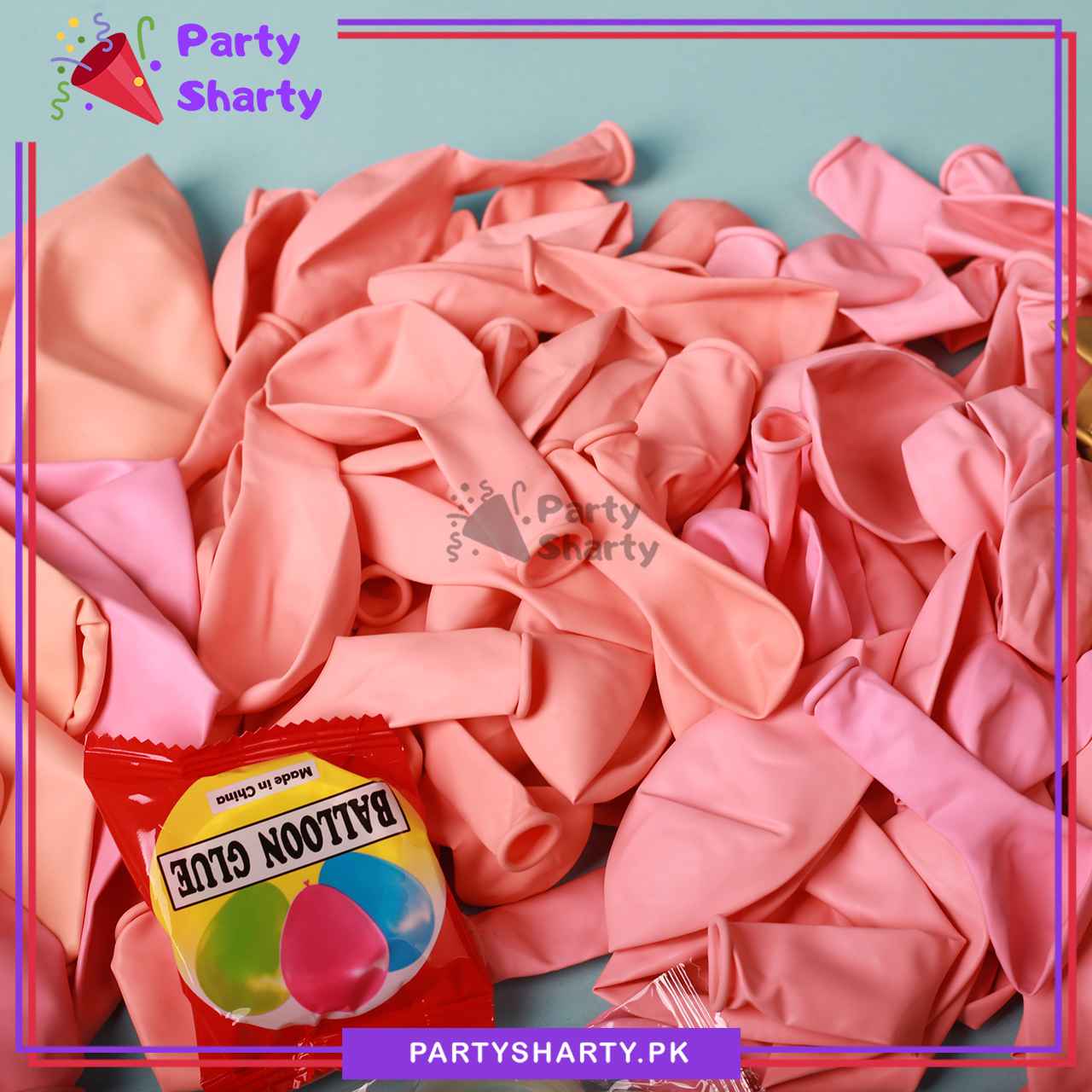 100pcs Pink, Baby pink & Metallic Golden Balloon Garland Arch Kit For Party Event Decoration