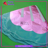 100pcs Sea Green, Baby Pink and Purple Balloons with Sea Shell Foil Balloon Garland Kit for Mermaid Theme Party Decorations and Celebration