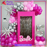 105pcs Barbie Theme Balloon Garland For Barbie Theme Party Event Decoration and Celebration