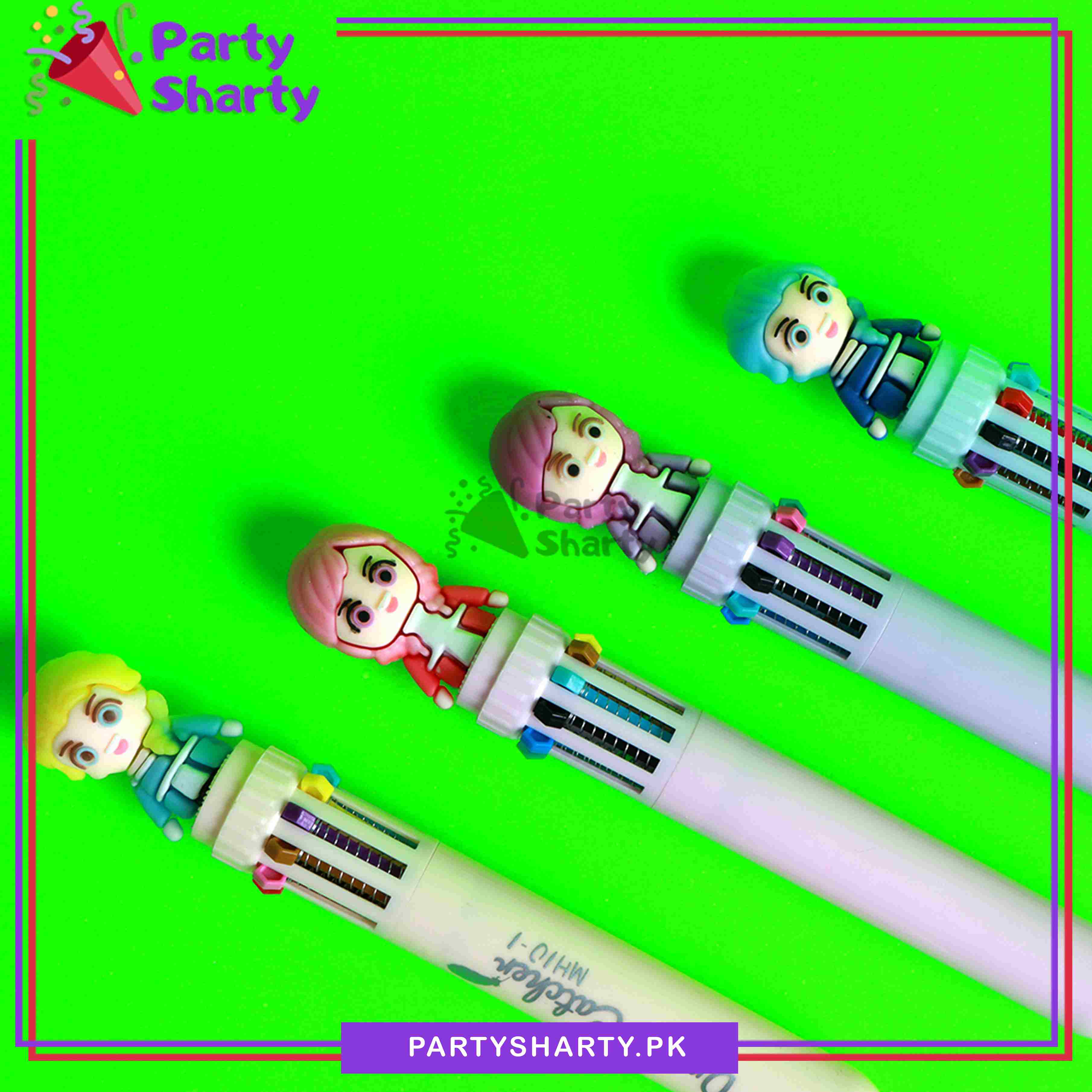 10 Colors Frozen Elsa Theme Pen For Frozen Theme Celebration and Giftaways