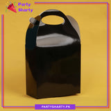 D-2 Plain Solid Color Favor / Goody Boxes Pack of 6 For Birthday and Event Celebration