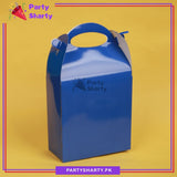 D-2 Plain Solid Color Favor / Goody Boxes Pack of 6 For Birthday and Event Celebration