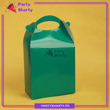 D-2 Plain Solid Color Favor / Goody Boxes Pack of 6 For Birthday and Event Celebration